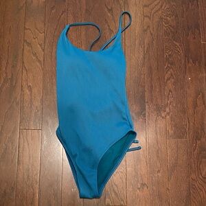 Zaful Teal One-Piece Swimsuit